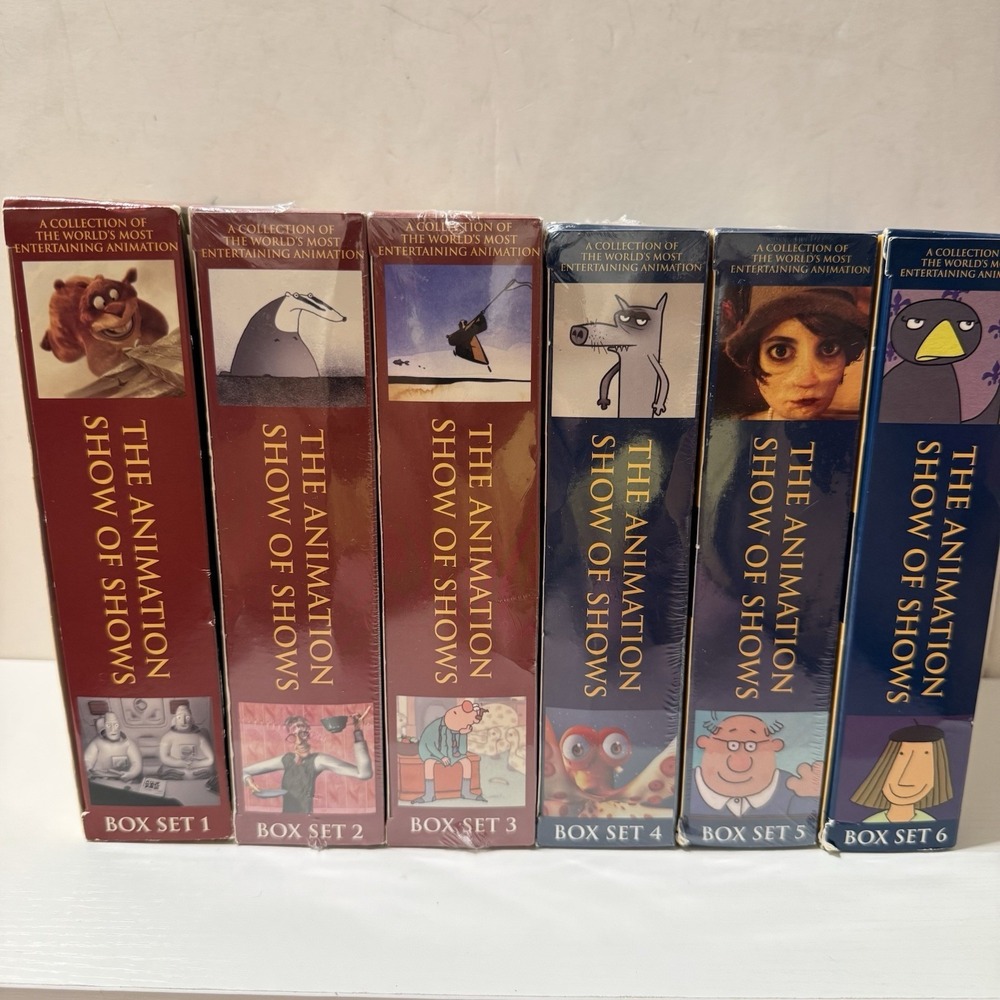 Acme Filmworks Presents The Animation Show of Shows DVDS Box Set 1-6